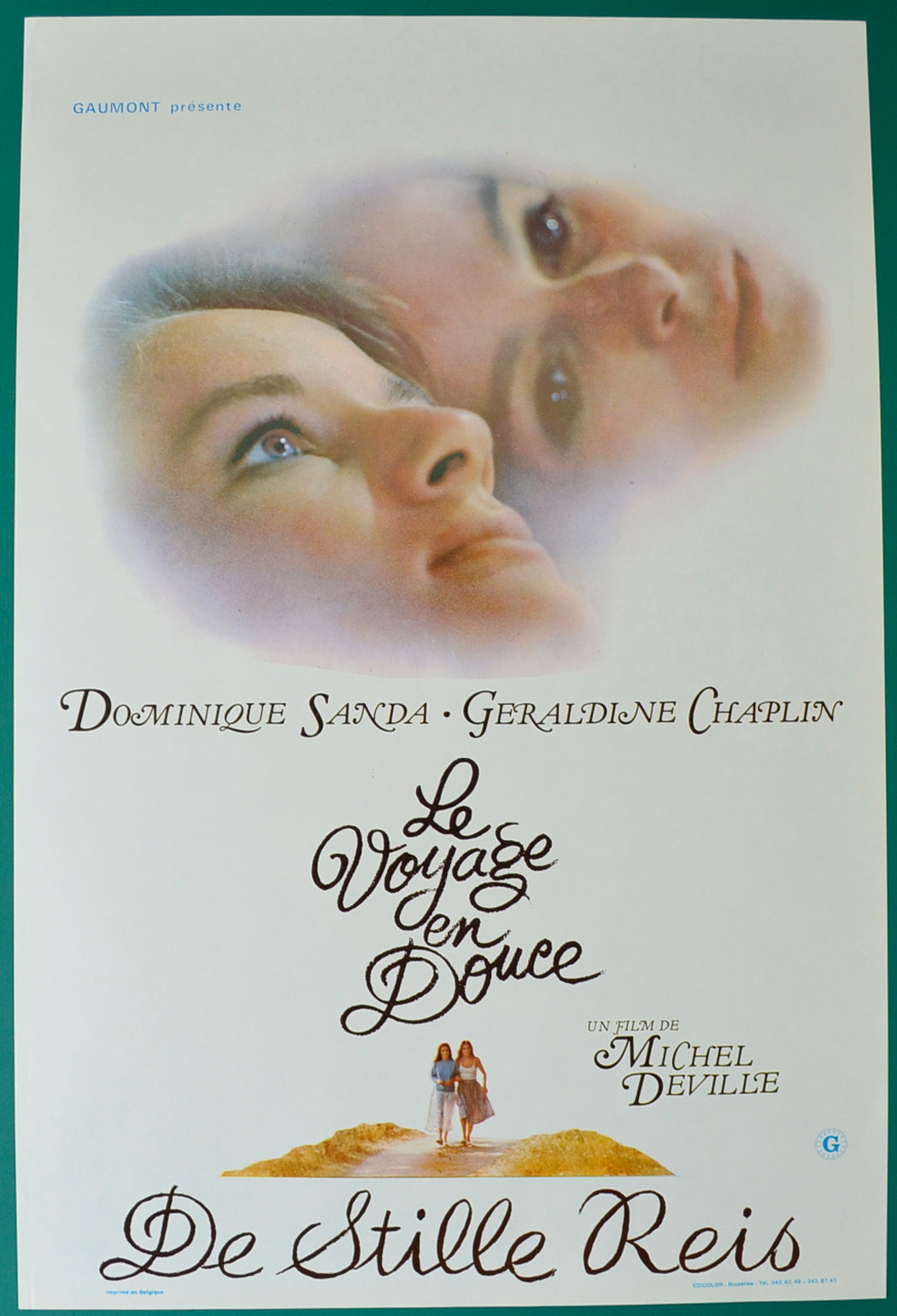 Le voyage en douce  Original Belgian Poster - Film Poster - Movie Poster