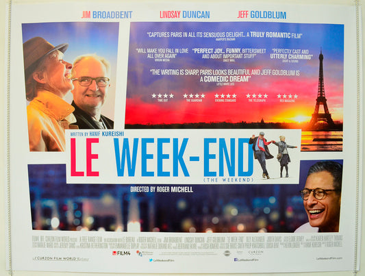 Le Weekend Original Quad Poster - Film Poster - Movie Poster  