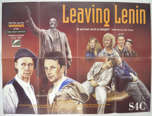 Leaving Lenin (a.k.a. Gadael Lenin) Original Quad Poster - Film Poster - Movie Poster