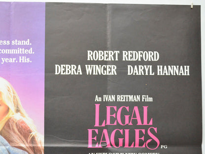 LEGAL EAGLES (Top Right) Cinema Quad Movie Poster 