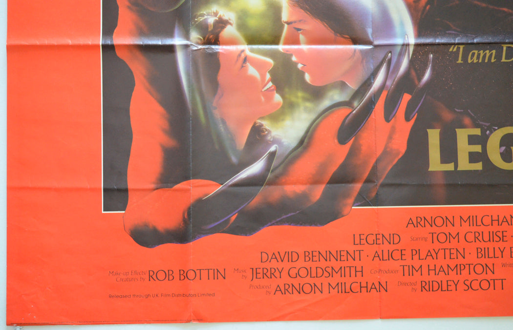 LEGEND (Bottom Left) Cinema Quad Movie Poster 