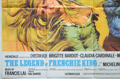 THE LEGEND OF FRENCHIE KING (Bottom Left) Cinema Quad Movie Poster 