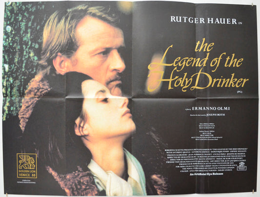 The Legend Of The Holy Drinker (a.k.a. La leggenda del santo bevitore) Original Quad Poster - Film Poster - Movie Poster