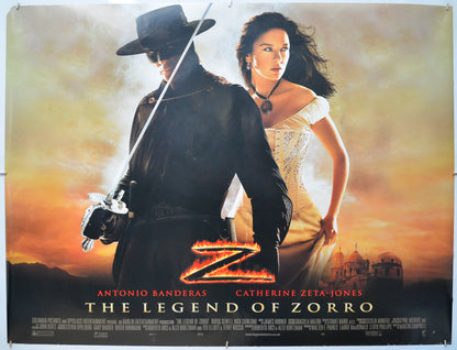 The Legend Of Zorro Original Quad Poster - Film Poster - Movie Poster