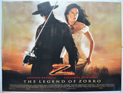 The Legend Of Zorro Original Quad Poster - Film Poster - Movie Poster