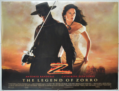 The Legend Of Zorro Original Quad Poster - Film Poster - Movie Poster