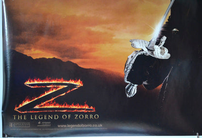 THE LEGEND OF ZORRO (Bottom Left) Cinema Quad Movie Poster 