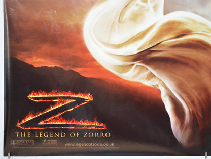 THE LEGEND OF ZORRO (Bottom Left) Cinema Quad Movie Poster 