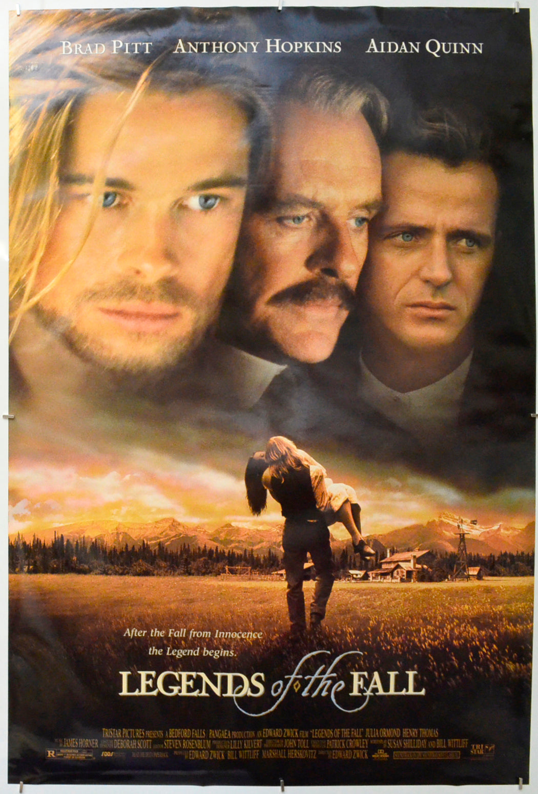 Legends Of The Fall Original One Sheet Poster - Film Poster - Movie Poster