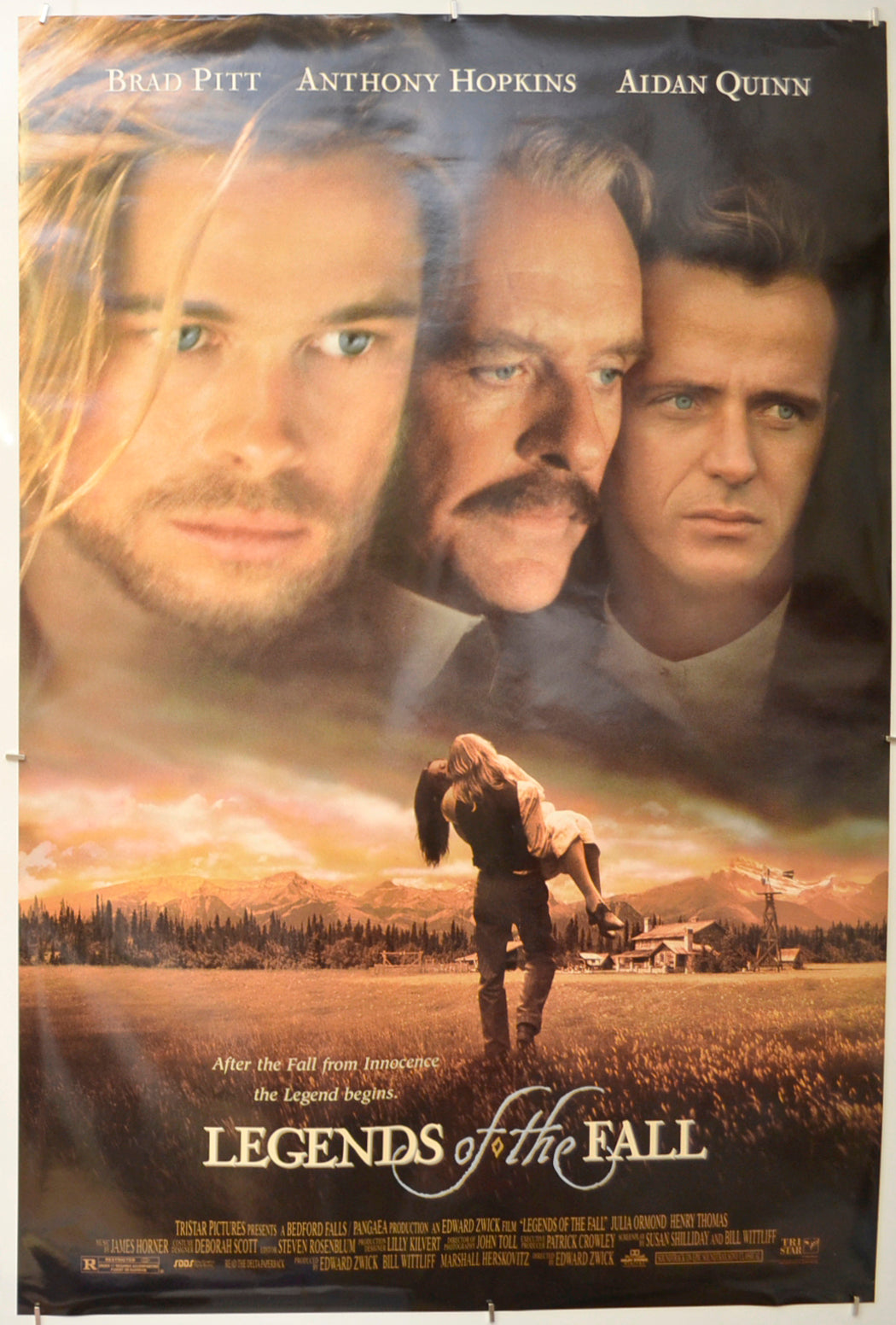 Legends Of The Fall Original One Sheet Poster - Film Poster - Movie Poster