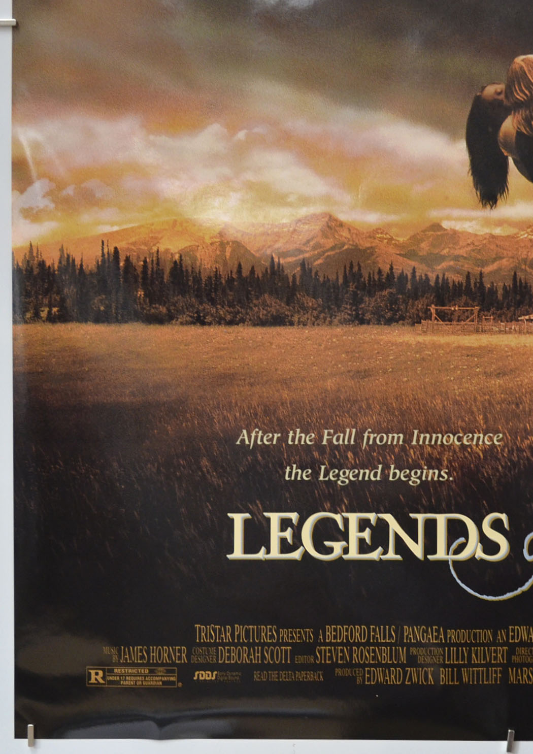 LEGENDS OF THE FALL (Bottom Left) Cinema One Sheet Movie Poster 