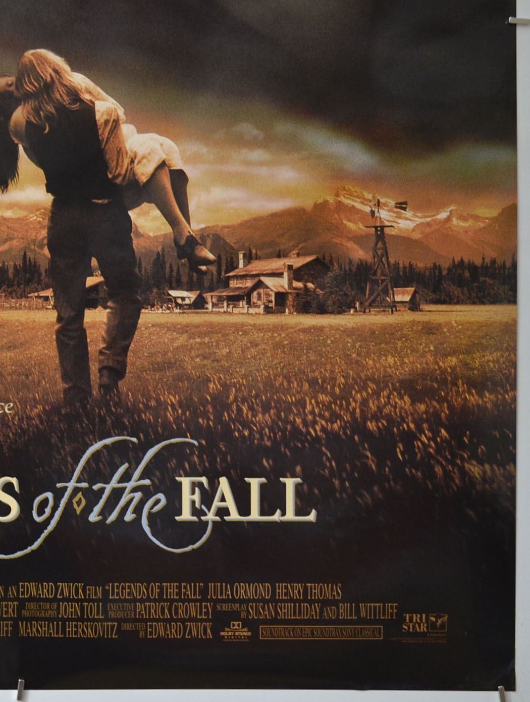 LEGENDS OF THE FALL (Bottom Right) Cinema One Sheet Movie Poster 