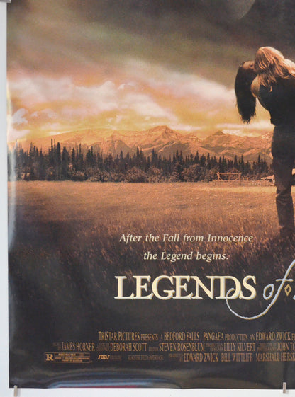 LEGENDS OF THE FALL (Bottom Left) Cinema One Sheet Movie Poster 