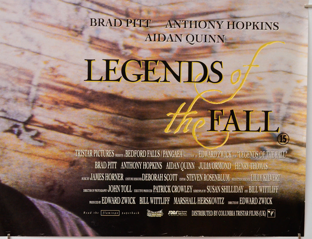 Legends Of The Fall (Bottom Right) Cinema Quad Movie Poster 
