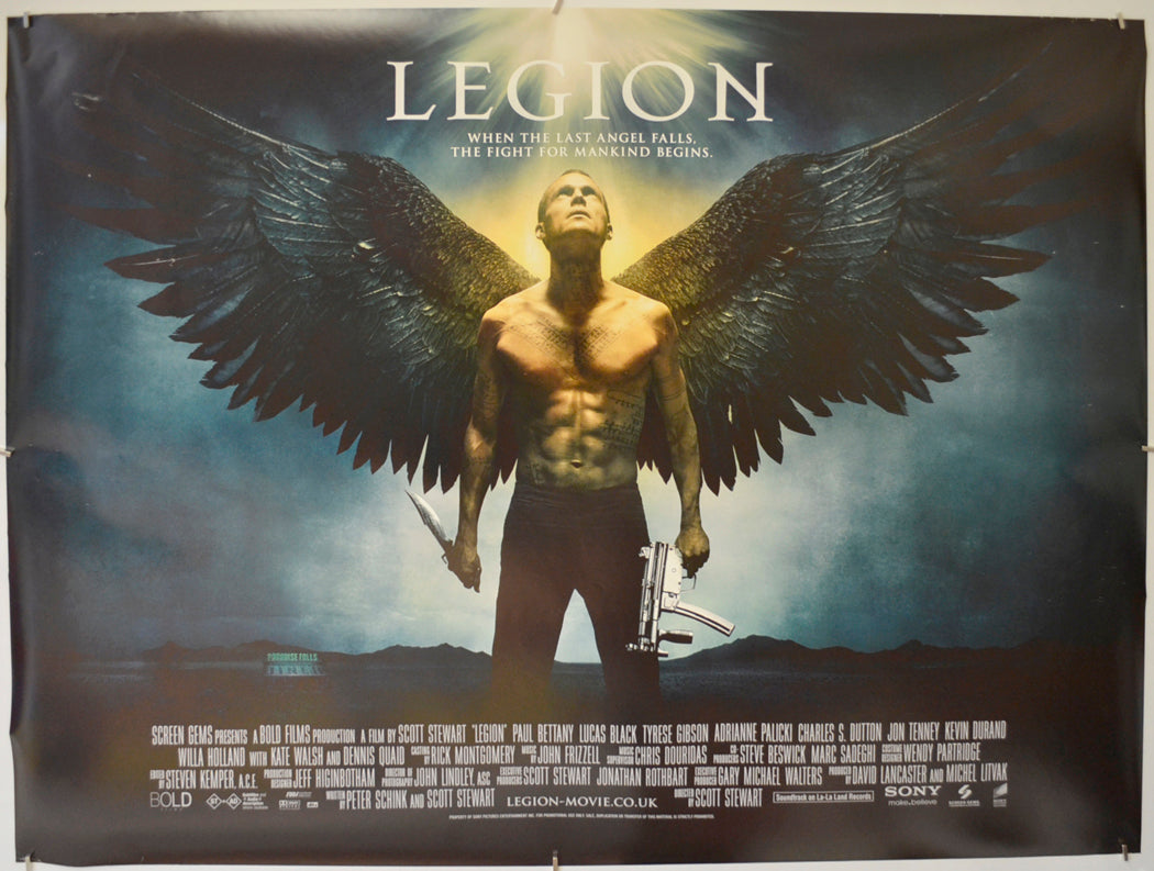 Legion  Original Quad Poster - Film Poster - Movie Poster