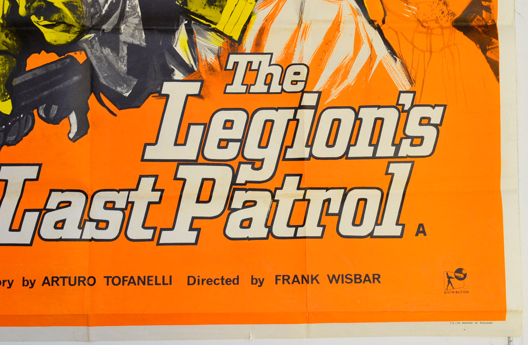 THE LEGION’S LAST PATROL (Bottom Right) Cinema Quad Movie Poster 