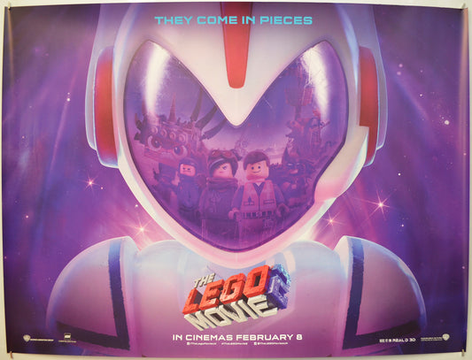 The Lego Movie 2 (Teaser / Advance Version) Original Quad Poster - Film Poster - Movie Poster