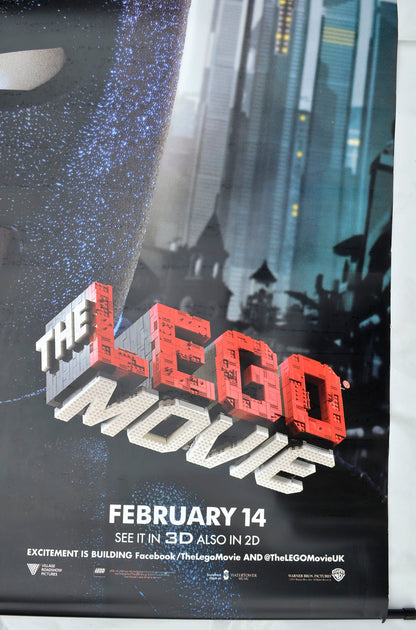 THE LEGO MOVIE Cinema BATMAN BANNER Bottom Right  