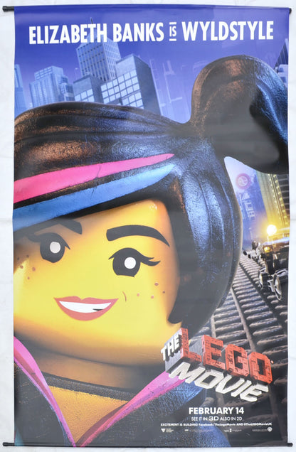 THE LEGO MOVIE Cinema WYLDESTYLE BANNER  