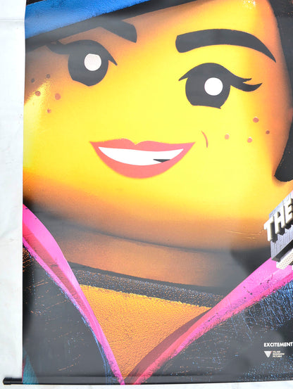 THE LEGO MOVIE Cinema WYLDESTYLE BANNER Bottom Left  