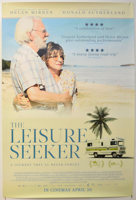 The Leisure Seeker Original One Sheet Poster - Film Poster - Movie Poster