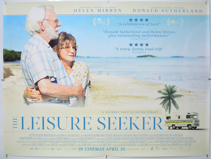 The Leisure Seeker - Original Quad Poster - Film Poster - Movie Poster