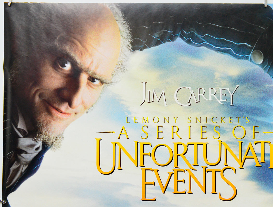 Lemony Snicket's : A Series Of Unfortunate Events (Top Left) Cinema Quad Movie Poster 