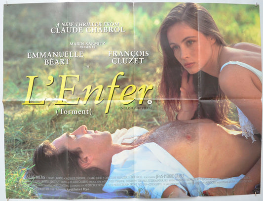 L'Enfer (a.k.a. Torment) Original Quad Poster - Film Poster - Movie Poster