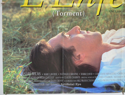 L’ENFER (Bottom Left) Cinema Quad Movie Poster 