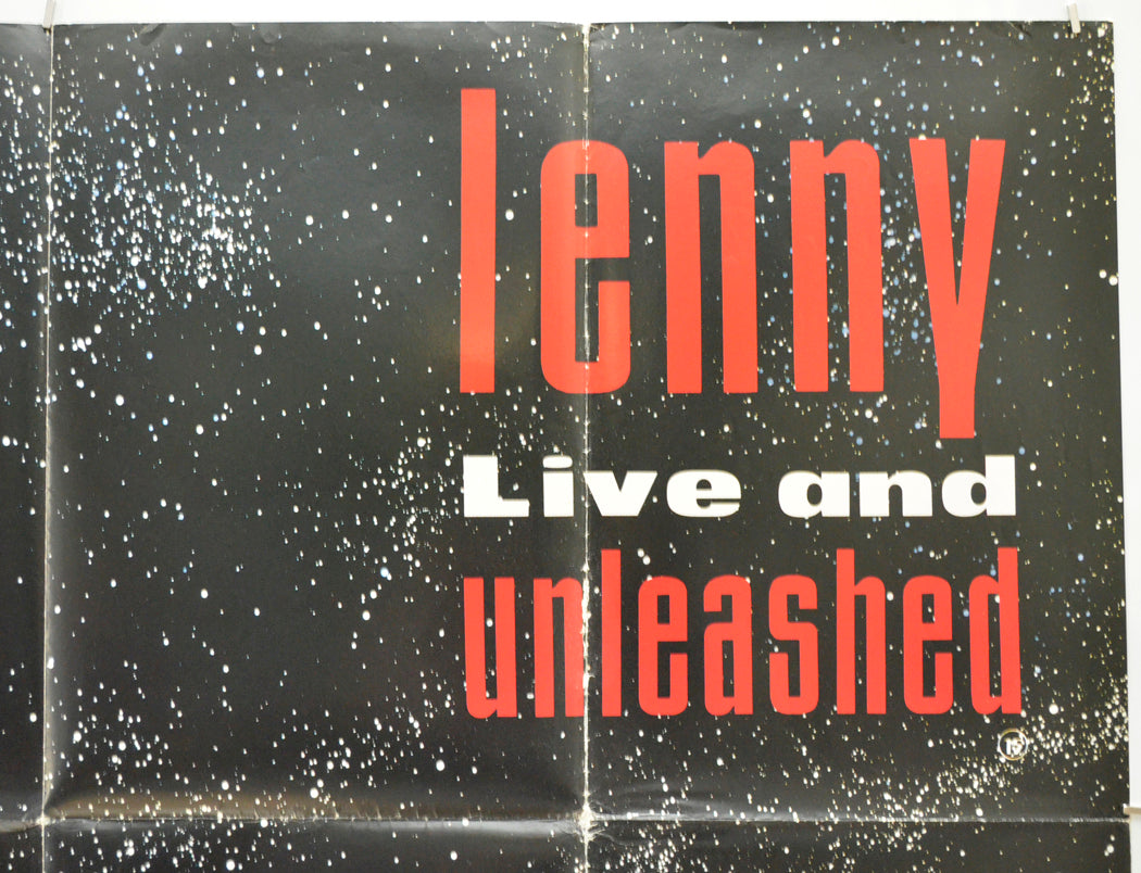 LENNY LIVE AND UNLEASHED (Top Right) Cinema Quad Movie Poster 