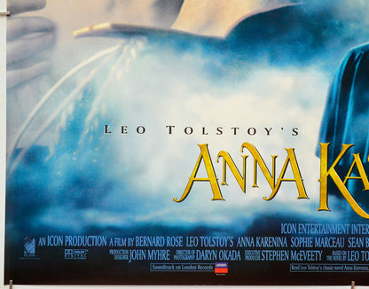 Leo Tolstoy's : Anna Karenina (Bottom Left) Cinema Quad Movie Poster 