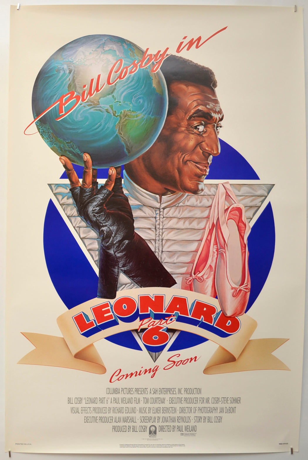 Leonard Part 6 (Teaser / Advance Version)  Original One Sheet Poster - Film Poster - Movie Poster