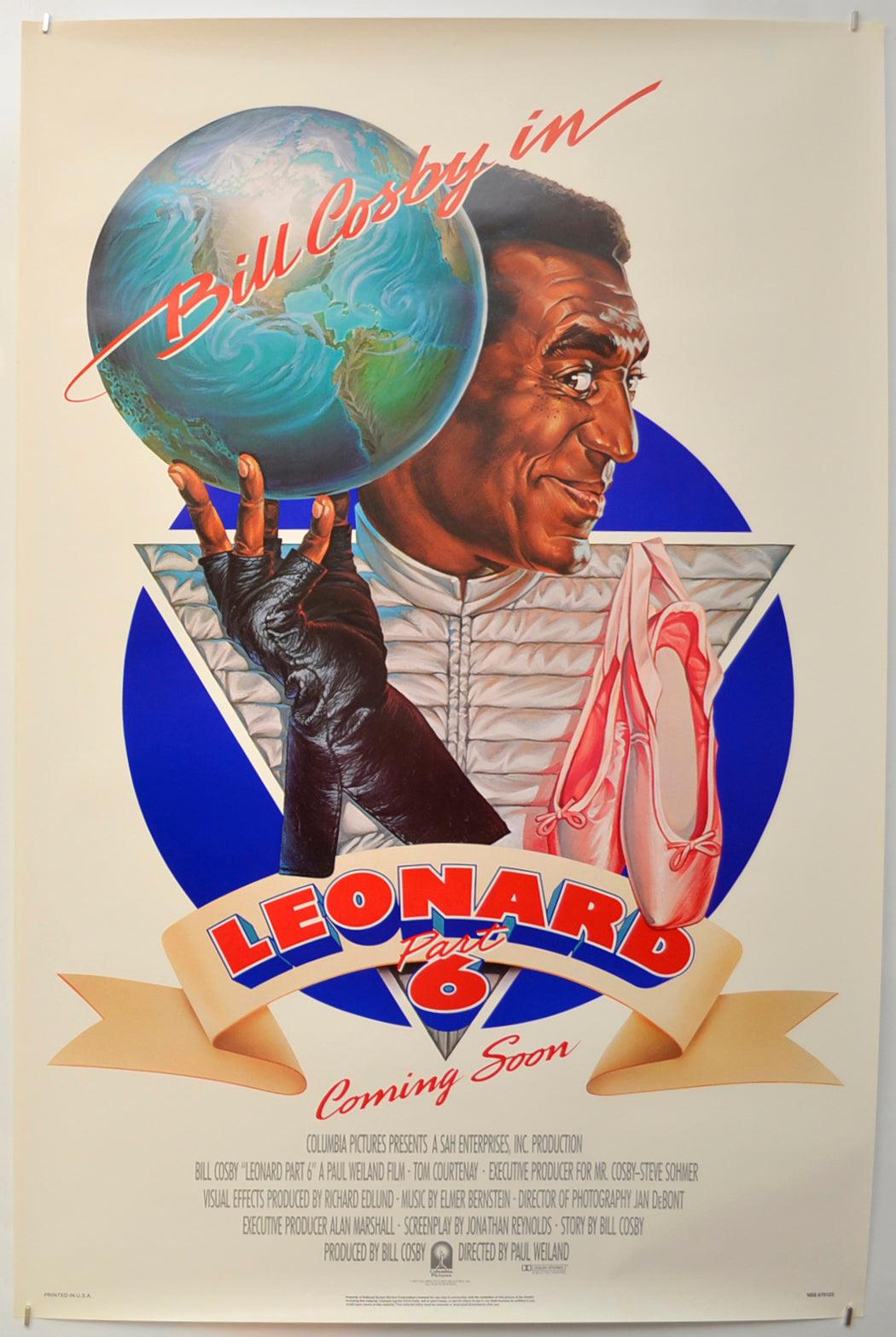 Leonard Part 6 (Teaser / Advance Version)  Original One Sheet Poster - Film Poster - Movie Poster