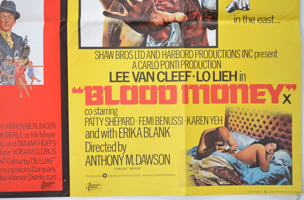 LEPKE / BLOOD MONEY (Bottom Right) Cinema Quad Movie Poster 