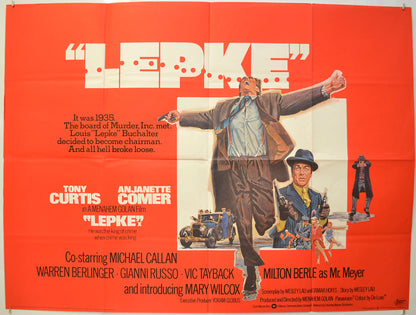 Lepke Original Quad Poster - Film Poster - Movie Poster