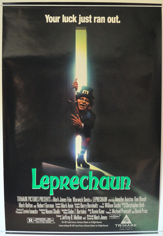 Leprechaun  Original One Sheet Poster - Film Poster - Movie Poster 