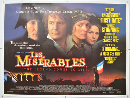 Les Miserables Original British Quad Poster - Movie Poster