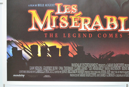 LES MISERABLES (Bottom Left) Cinema Quad Movie Poster 