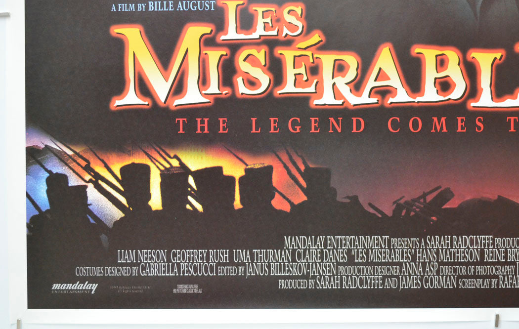 LES MISERABLES (Bottom Left) Cinema Quad Movie Poster 