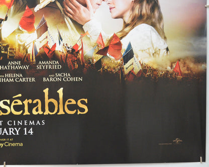 LES MISERABLES (Bottom Right) Cinema Quad Movie Poster 