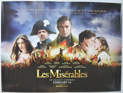 Les Miserables (2024 re-release Version)  Original Quad Poster - Film Poster - Movie Poster