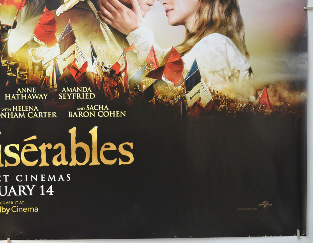 LES MISERABLES (Bottom Right) Cinema Quad Movie Poster 