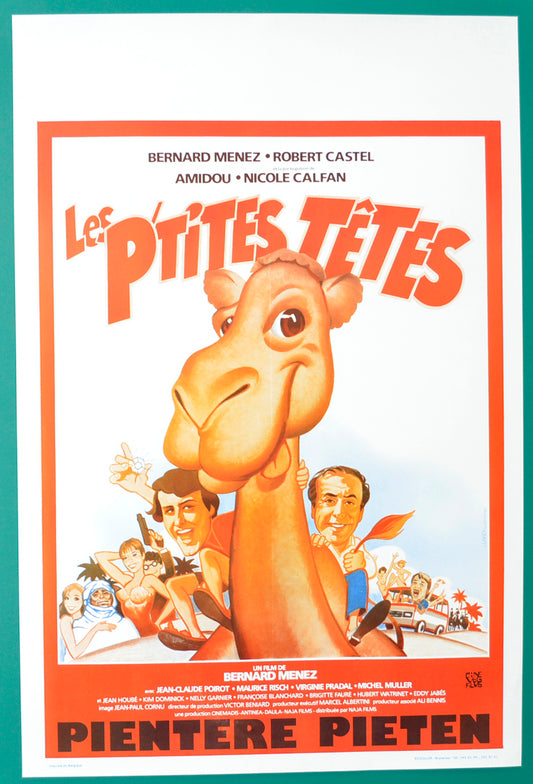 Les p'tites têtes  Original Belgian Poster - Film Poster - Movie Poster