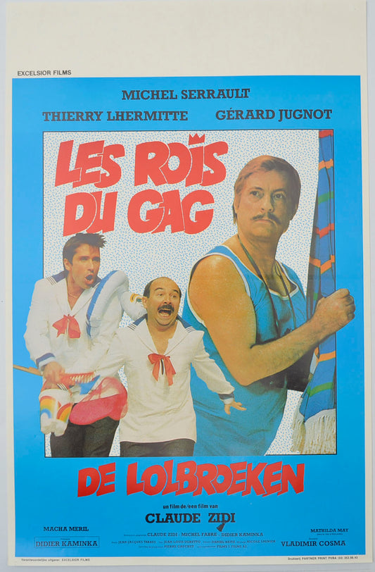 Les Rois Du Gag Original Belgian Poster - Film Poster - Movie Poster