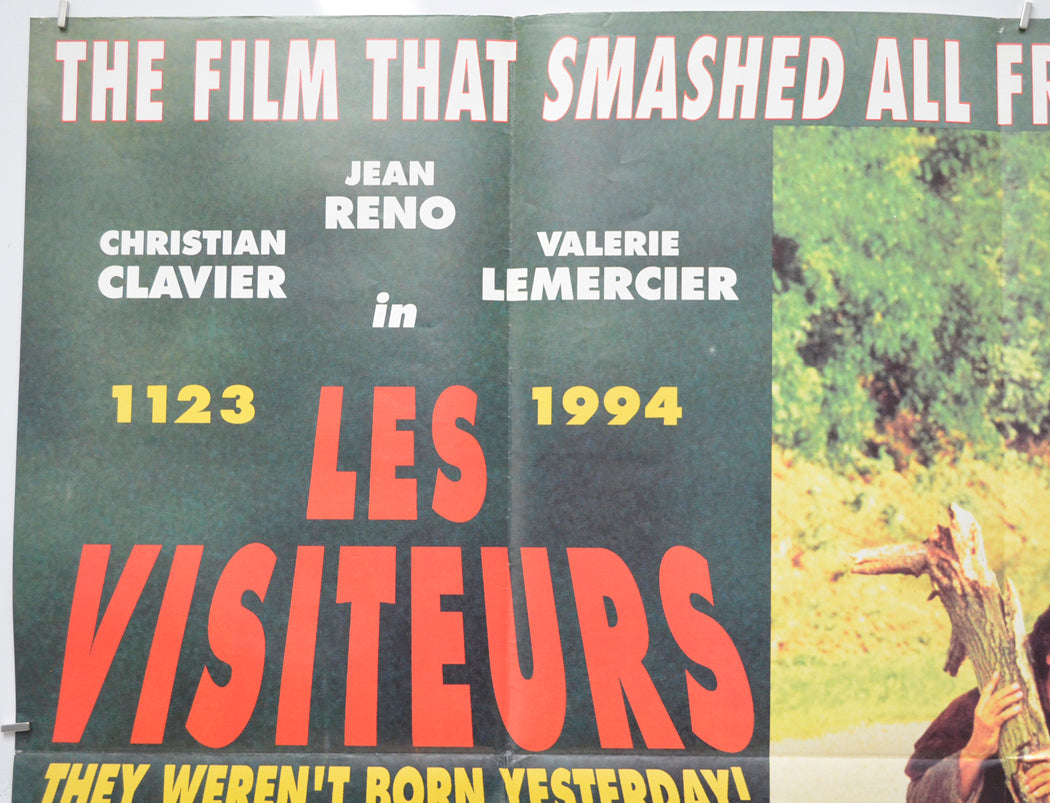 LES VISITEURS (Top Left) Cinema Quad Movie Poster 