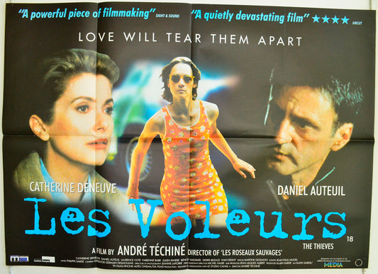 Les Voleurs  (a.k.a. Thieves)   Original British Quad Poster - Film Poster - Movie Poster 