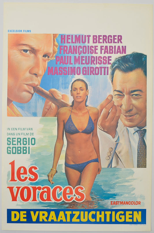 Les Voraces (a.k.a. The Voracious Ones)Original Belgian Poster - Film Poster - Movie Poster