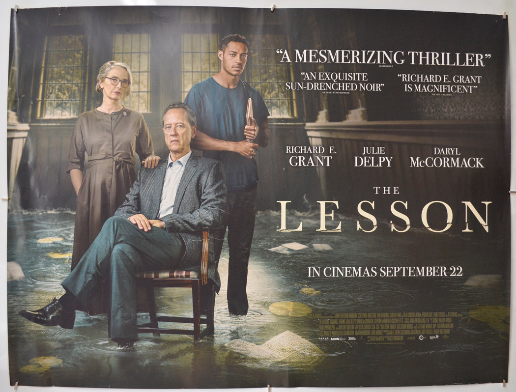 The Lesson Original Quad Poster - Film Poster - Movie Poster 