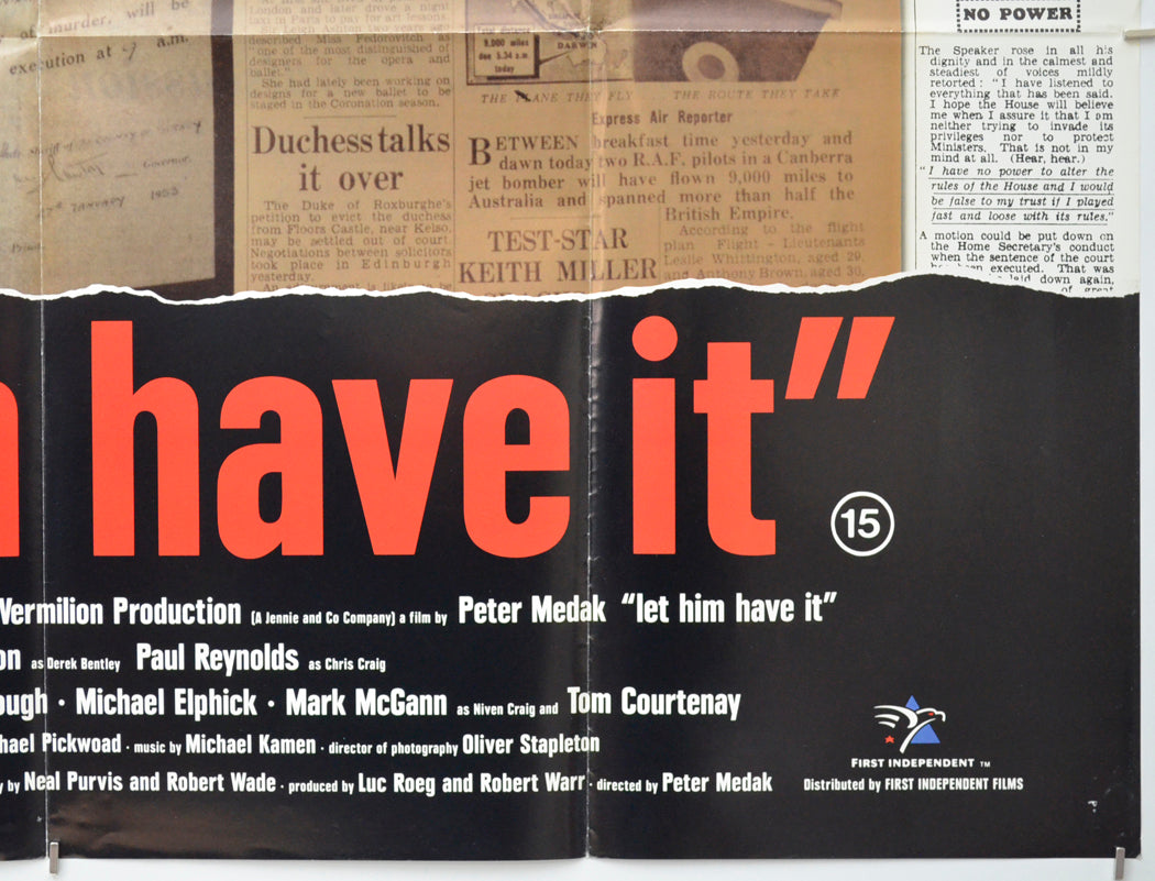 LET HIM HAVE IT (Bottom Right) Cinema Quad Movie Poster 