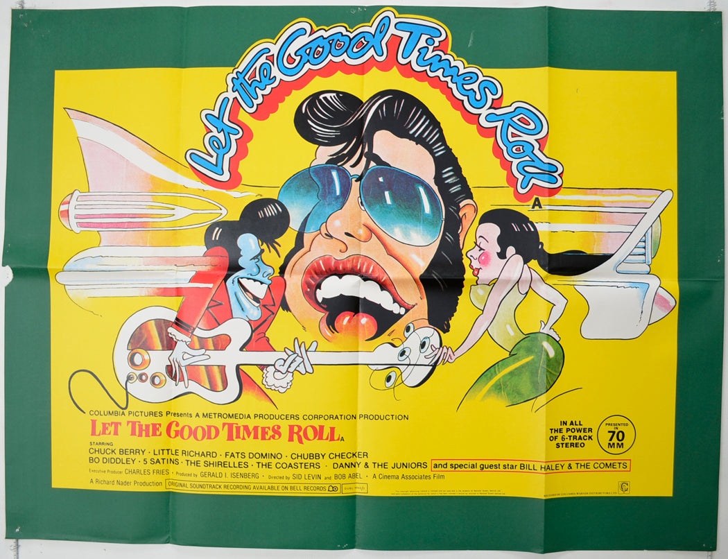 Let The Good Times Roll   Original Quad Poster - Film Poster - Movie Poster 